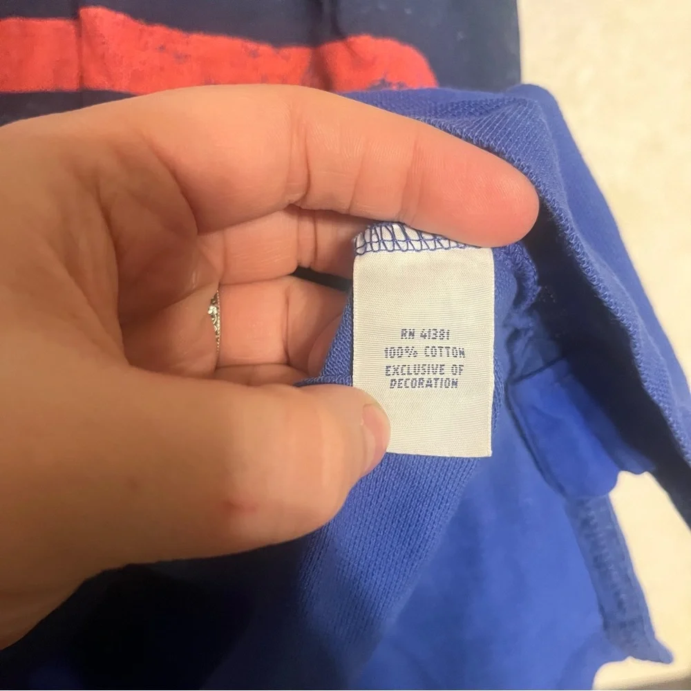 Ralph Lauren‎ Blue Polo Shirt with Yellow Logo